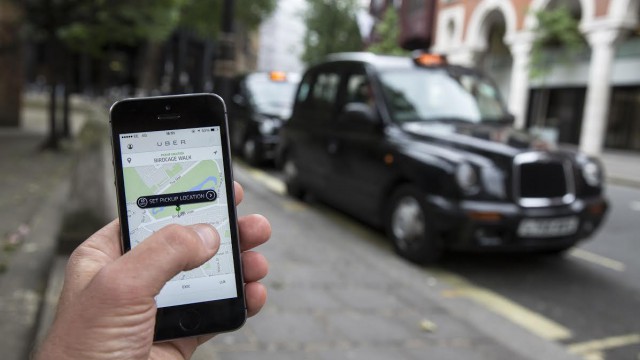 сервис вызова такси Uber