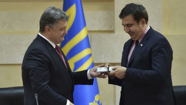 Image result for Саакашвили в Одессе фото