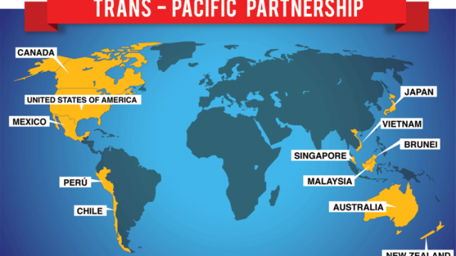 Подписано соглашение о Транстихоокеанском партнёрстве