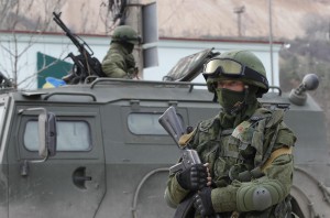 Российские войска на границе с Луганской областью