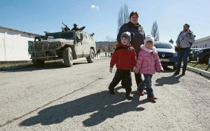 Жители Славянска массово эвакуируются в Святогорск 