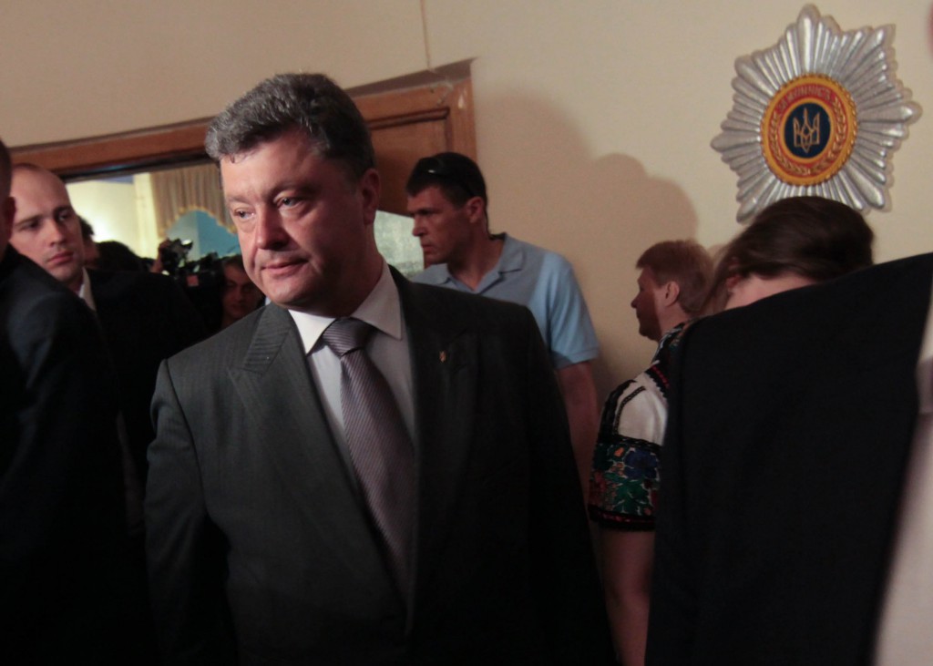  Порошенко: Украина  получила президента в первом  туре