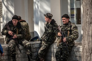 В Донецке атаковали Нацгвардию