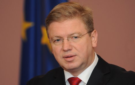 Комиссар ЕС Фюле посетит Киев 18-19 июня