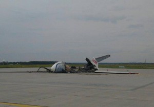 В интернете появились фото разгромленного аэропорта Донецка