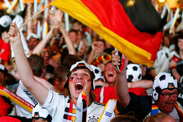 Сборная Германии стала чемпионом мира по футболу. Видео