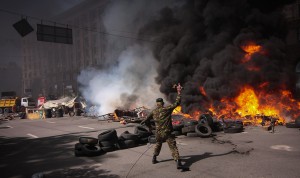 На Майдане задержали диверсантов с гранатами и гранатометом 