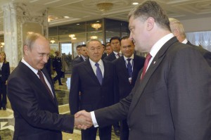 О чем говорили Порошенко и Путин