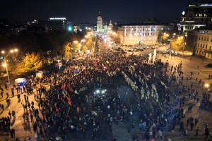 Парад в честь УПА. Фоторепортаж