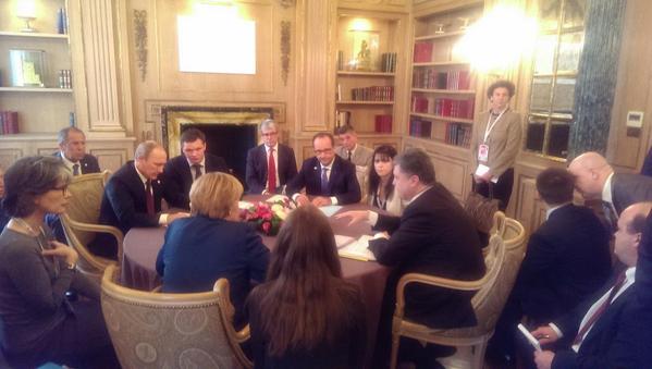 Началась вторая встреча в Милане Порошенко и Путина
