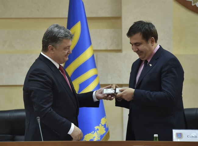 Петр Порошенко назначил Михаила Саакашвили губернатором Одесской области