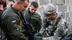 Военные США обучают Нацгвардию во Львове