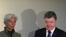 Лагард обсудила с Порошенко требование МВФ