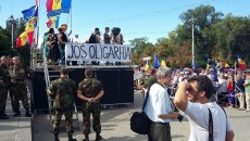 На митинге в Кишиневе произошли столкновения