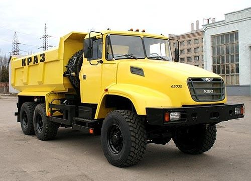 Доля экспорта грузовиков на 99% заполнена КрАЗом