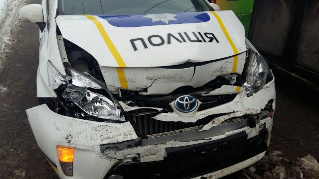 Харьковские полицейские за год разбили 25 «Приусов»