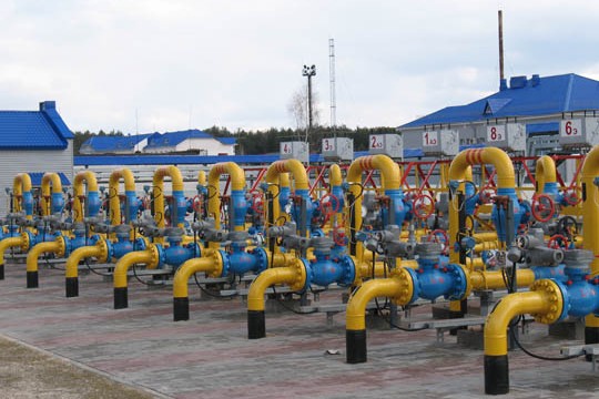 Украина прекратила закачку газа в подземные хранилища