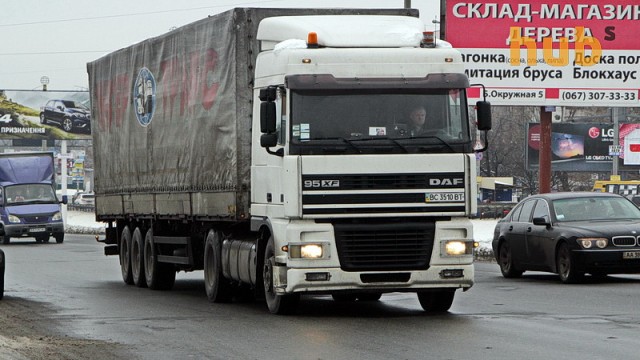 В Киеве вводится ограничение на въезд большегрузного транспорта