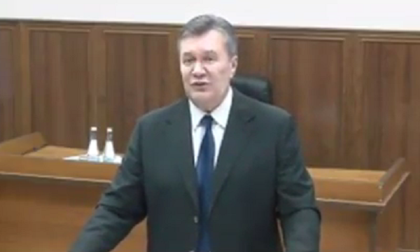Допрос экс-президента: Янукович повторяет пропаганду Кремля