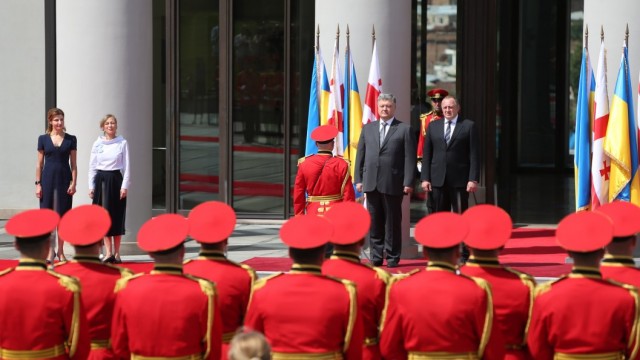 Украина воскрешает стратегическое партнерство с Грузией