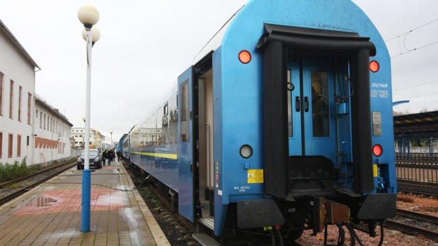 Представлены новые вагоны для поезда «Киев-Вена»