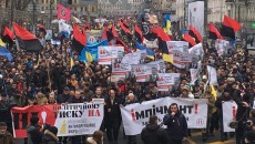 Саакашвили провел в Киеве марш