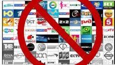 Украина продлила санкции в отношении ряда российских телеканалов