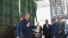 Порошенко открыл терминал Cargill и MV Cargo