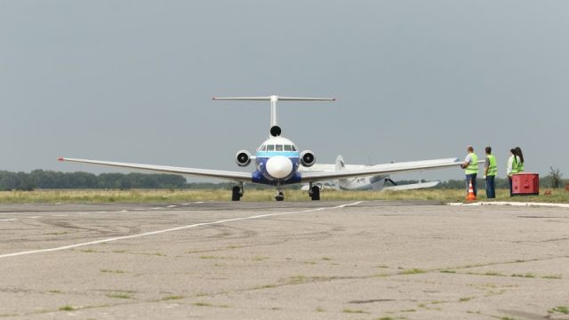 Аэропорт «Полтава» принял первый рейс