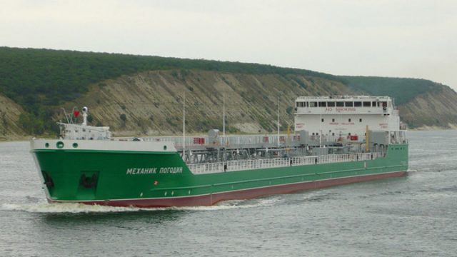 Российское судно заблокировали в Херсоне на 3 года