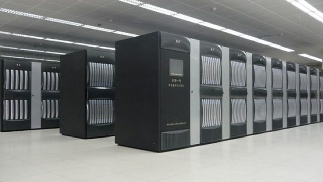 В КНР запустили третий прототип суперкомпьютера эксафлопсного уровня