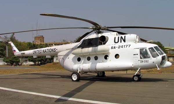 В Африке разбился вертолет ООН