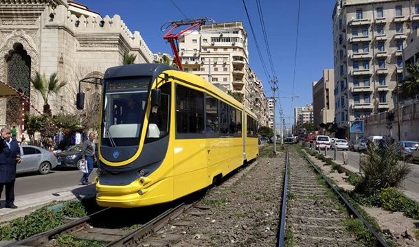 В Египте начали работать украинские трамваи