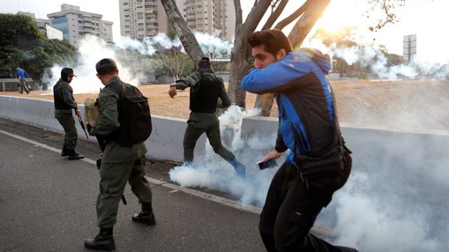 В ходе беспорядков в Каракасе пострадал 71 человек