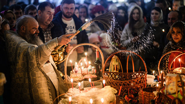 Более 6,7 млн украинцев приняли участие в Пасхальных богослужениях