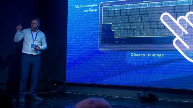 Белорусский стартап представил первую в мире клавиатуру с сенсорными клавишами