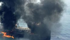 В турецком порту взорвался итальянский танкер