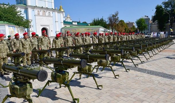 Украинские военные получили более 800 единиц нового оружия