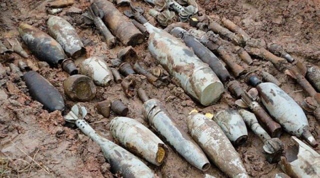 На Донбассе саперы изъяли и уничтожили 405 взрывоопасных предметов
