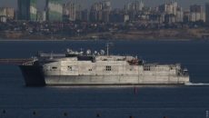В Одессу зашел транспортник ВМС США
