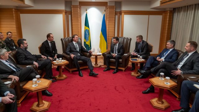 Президент Украины встретился с Президентом Бразилии