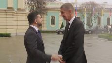 Началась встреча Зеленского и премьер-министра Чехии