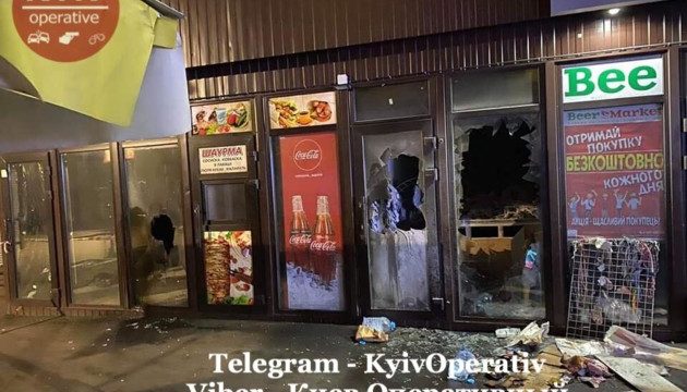 В Киеве обстреляли рынок