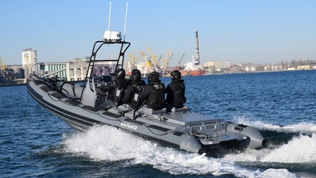Флот морской охраны Украины пополнен малыми катерами