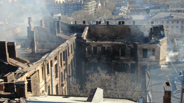 На руинах Одесского колледжа завершена поисковая операция