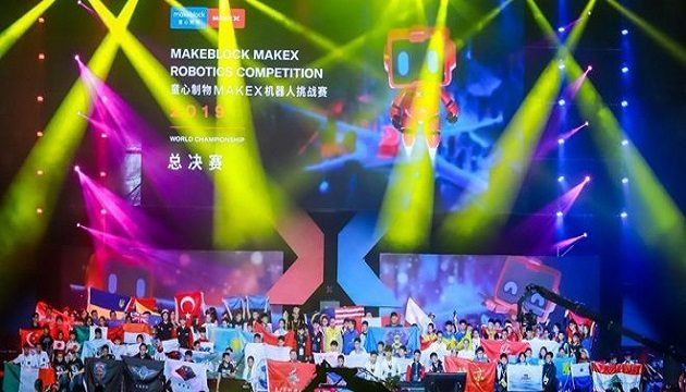Украинские школьники вошли в ТОП-3 на конкурсе робототехники MakeX World