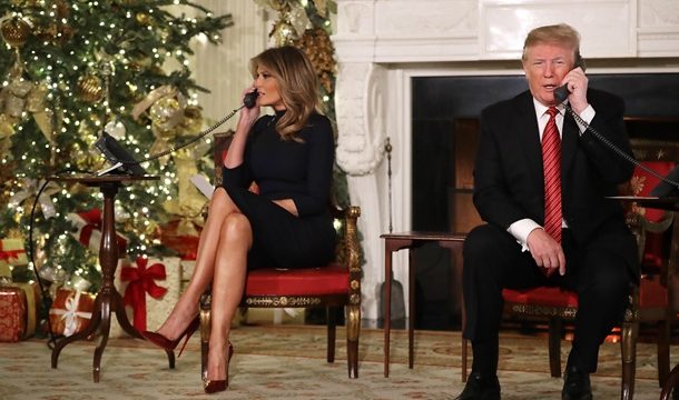 Трамп еще не купил рождественский подарок супруге Мелании