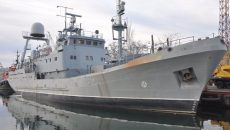 В Одессе испытали новый корабль ВМС Украины