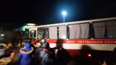 Эвакуированые из Уханя украинцы прибыли в Новые Санжары