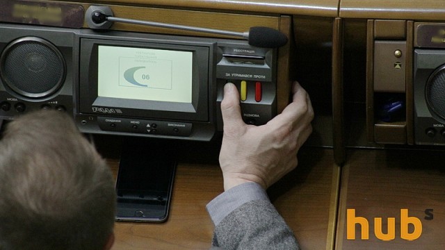 Разумков предложил доработать законопроект о кнопкодавстве